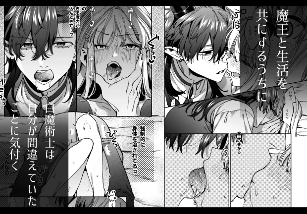 ずたぼろ白魔術師、天然魔王さまの愛玩ペットに堕ちる